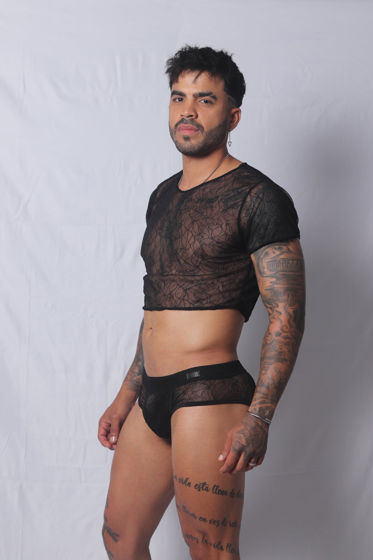 Gigo Prolix Crop Top Black