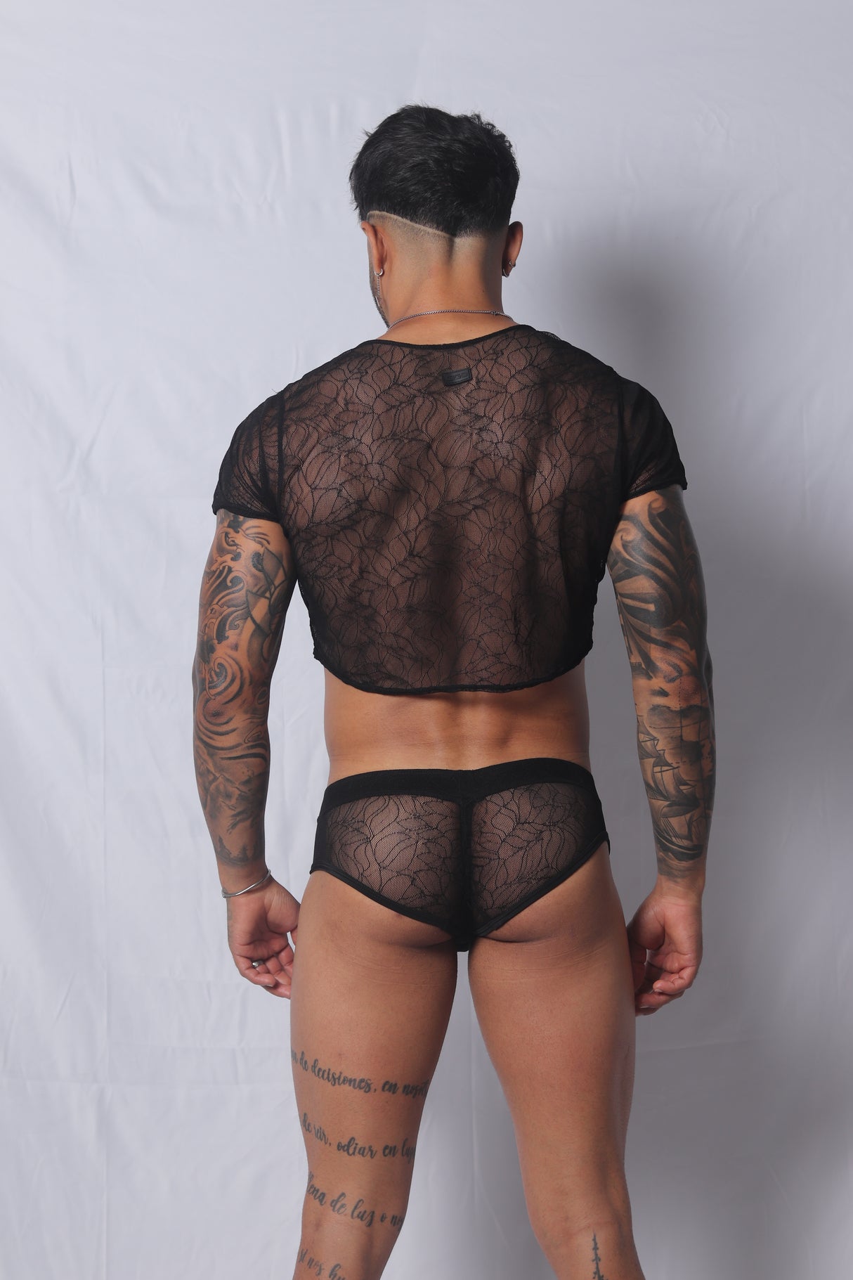 Gigo Prolix Crop Top Black