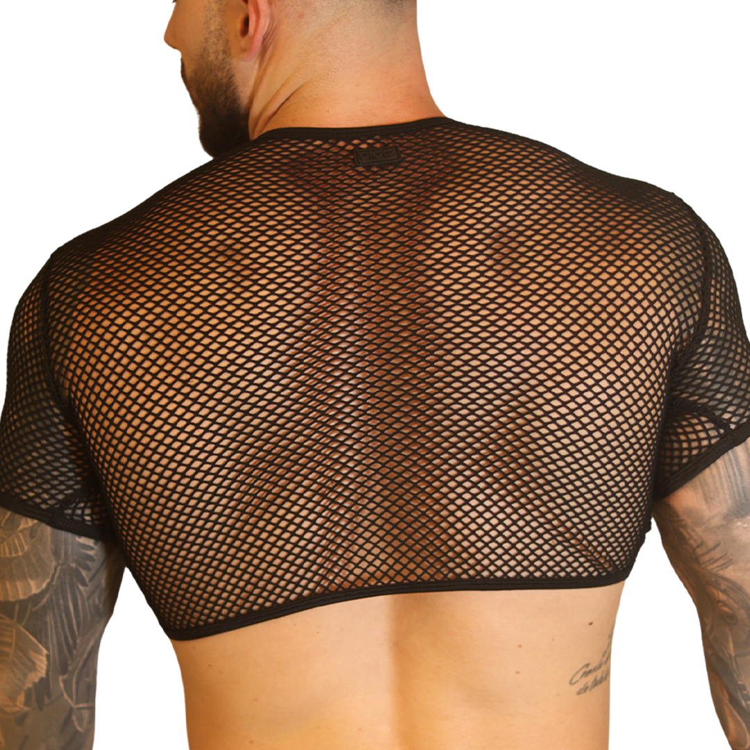 Gigo Island Crop Top Black