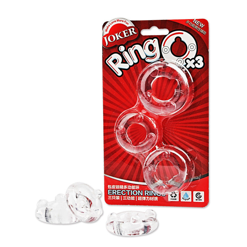 Joker Ring O Cock Rings 3 Pack