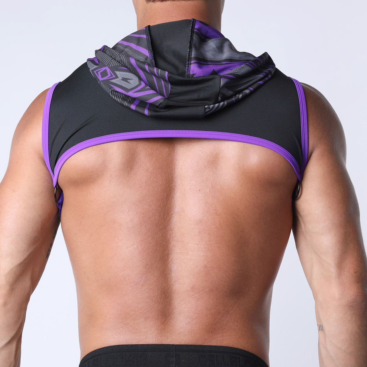 Cellblock 13 Kennel Club Lightning Hoody Harness Purple