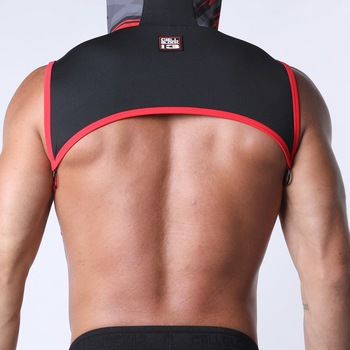 Cellblock 13 Kennel Club Lightning Hoody Harness Red