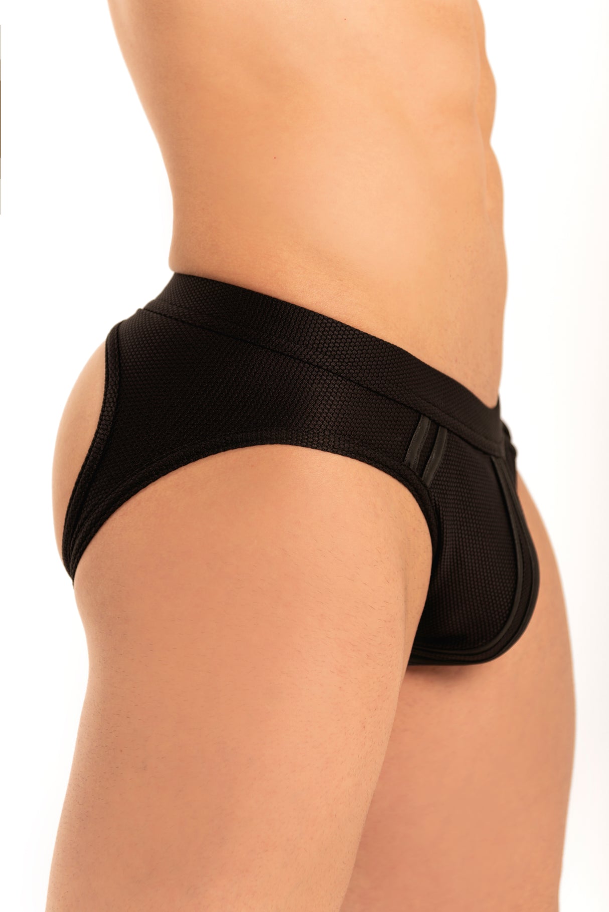 Dale Mas Biker + Kinky Jock Brief Black