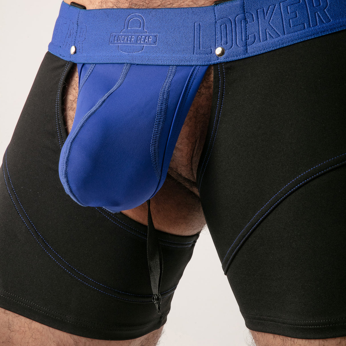 Locker Gear Open Access Chap Shorts Blue