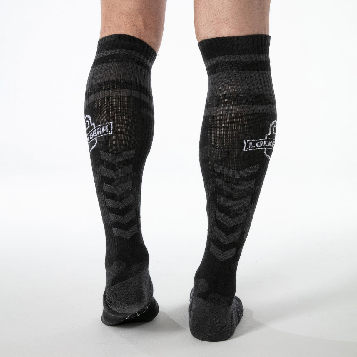 Locker Gear Military Knee High Socks Black