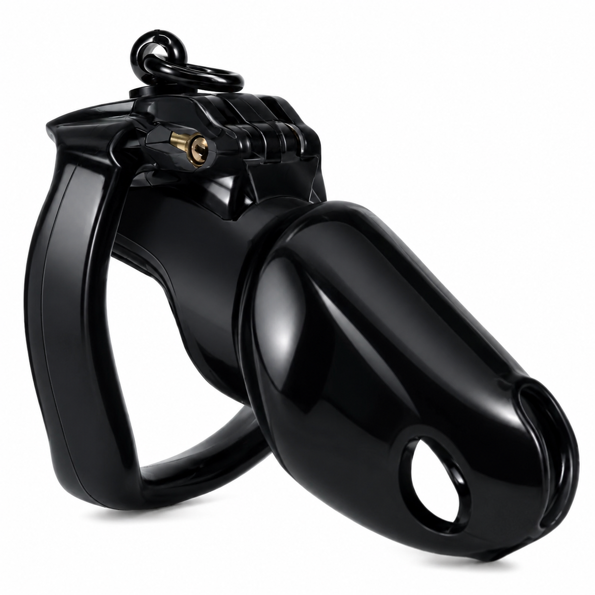 LOCK4D Advanced Comfort V4 Chastity Cage Small Black