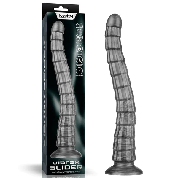 Vibrax Slider Annihilator Vibrating Dildo 14.5 Inch
