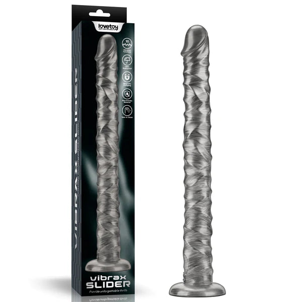 Vibrax Slider Wrecker Vibrating Dildo 16 Inch