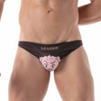 Leader ID Bikini Swim Briefs Pig Black