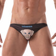 Leader ID Bikini Swim Briefs Pup Black