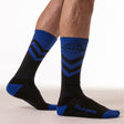 Locker Gear Padlock Knee High Sock Blue