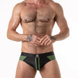 Locker Gear Pool Boy Swim Brief Khaki