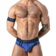 Locker Gear Sport Mesh Jock Brief Blue