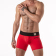 Locker Gear Wide Waistband Boxer Red