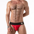 Locker Gear Wide Waistband Jockstrap Red