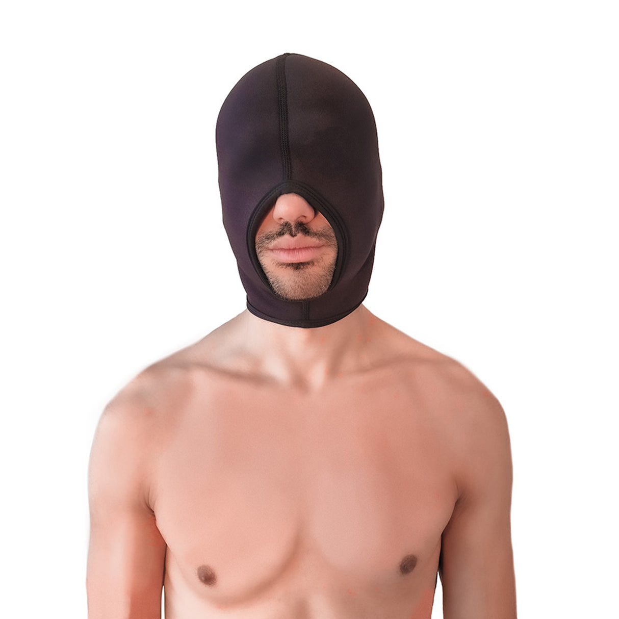 BRUTUS Blind Neoprene Face Fucker Hood Black