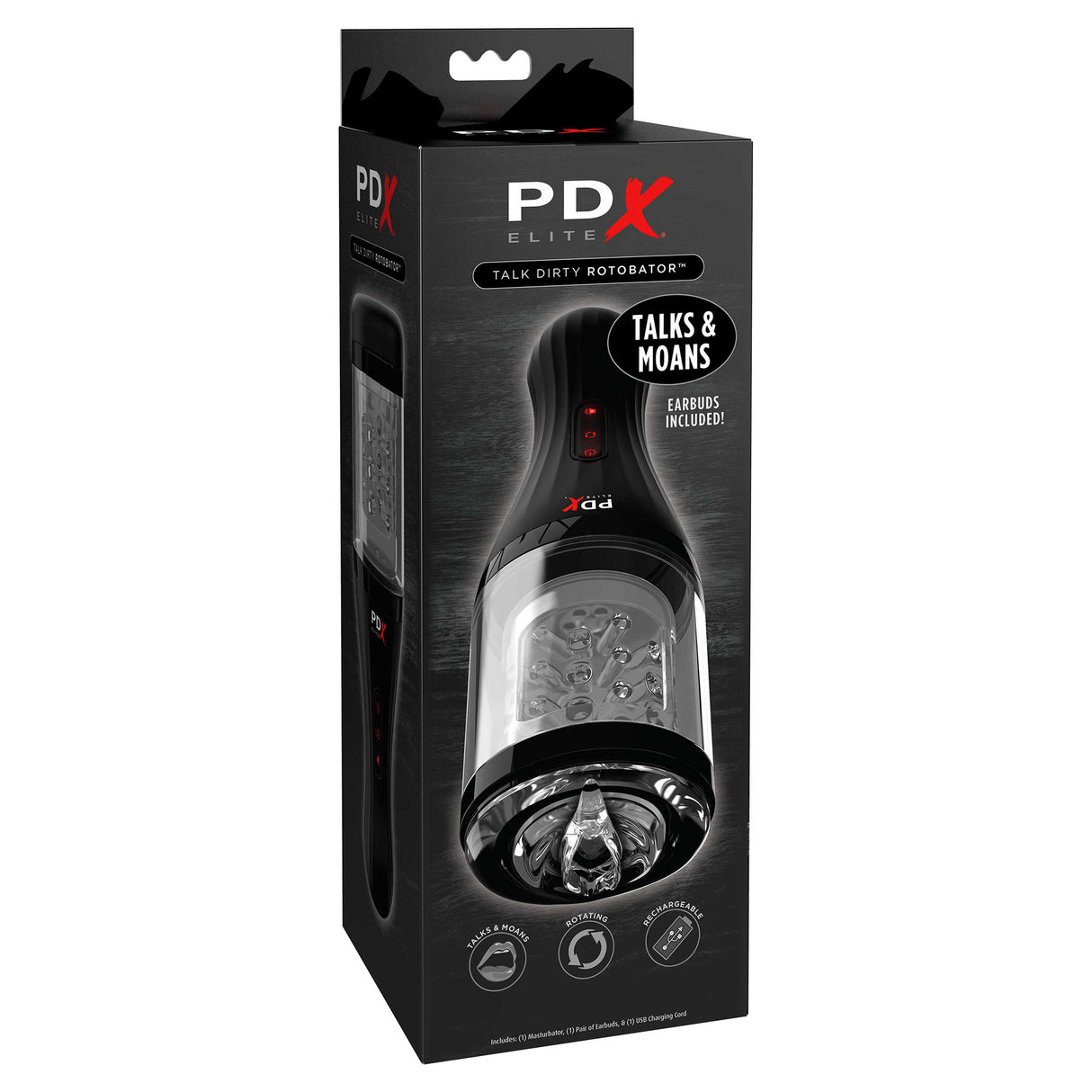 Pipedream PDX Elite Talk Dirty Rotobator
