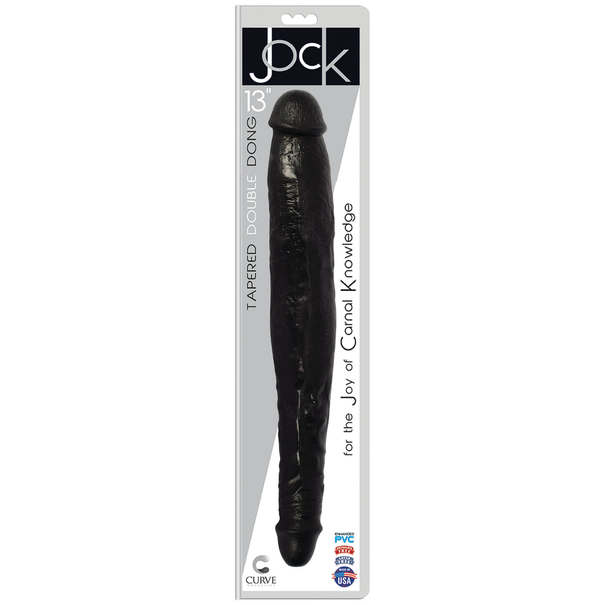 Jock Tapered Double Dong Midnight 13 Inch