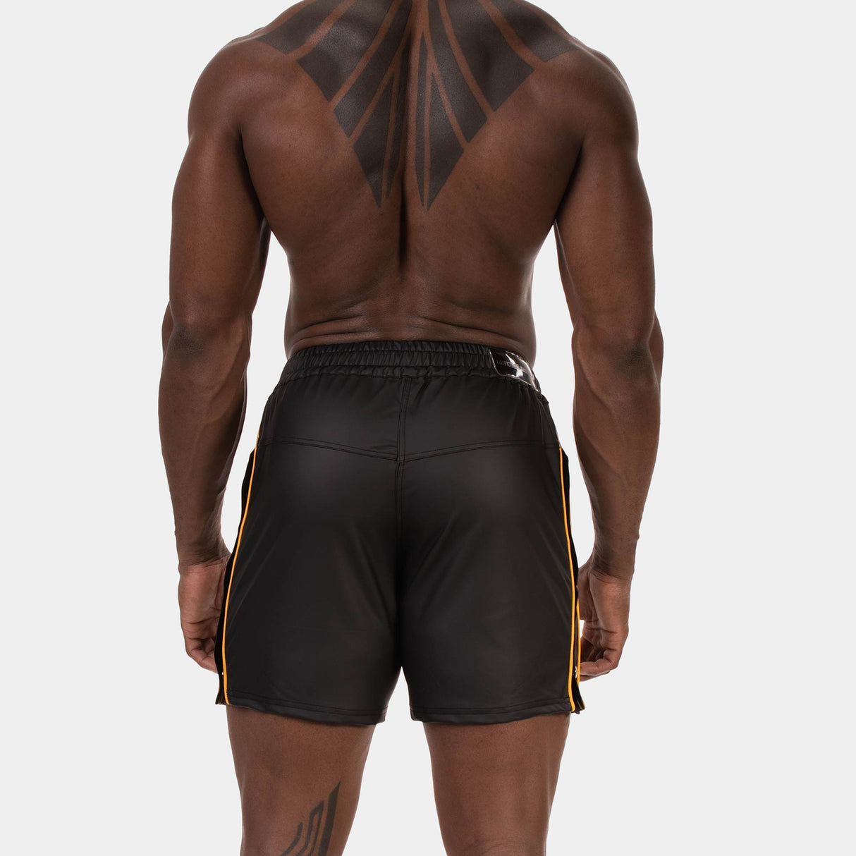 Barcode Berlin Short Fuad Black Yellow