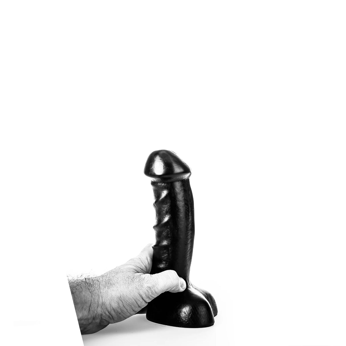 ruff GEAR Cavalier Dildo 8.7 Inch Black