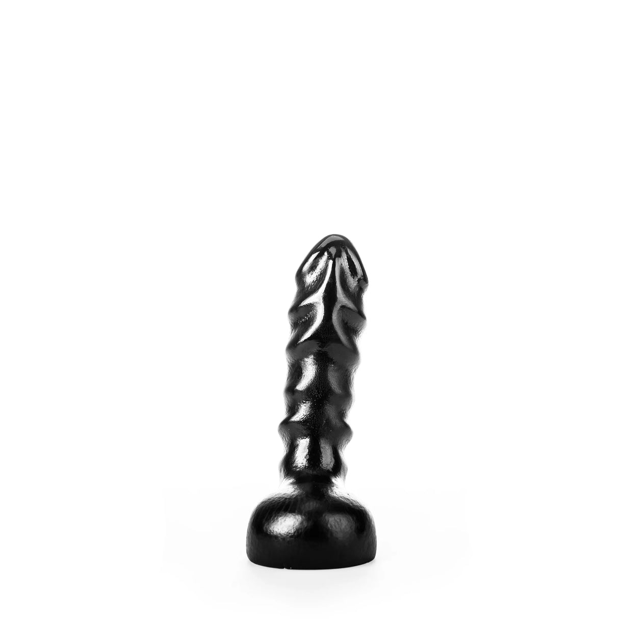 ruff GEAR Super Rib Dildo 9.4 Inch Black