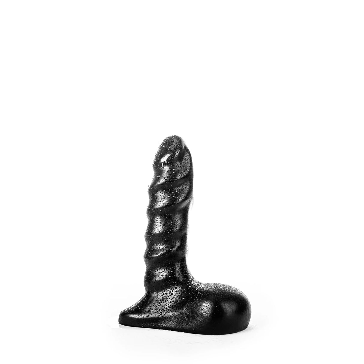ruff GEAR Super Rib Dildo 9.4 Inch Black