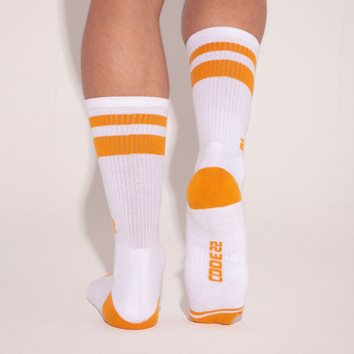 Code 22 Iconic Crew Socks Mustard