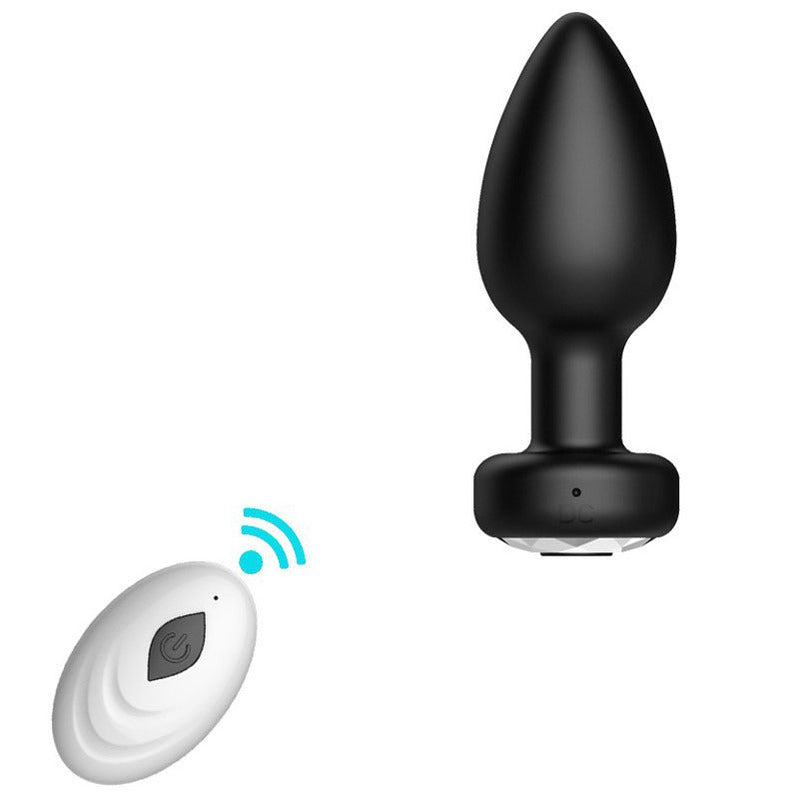Command Vibrating Silicone Butt Plug