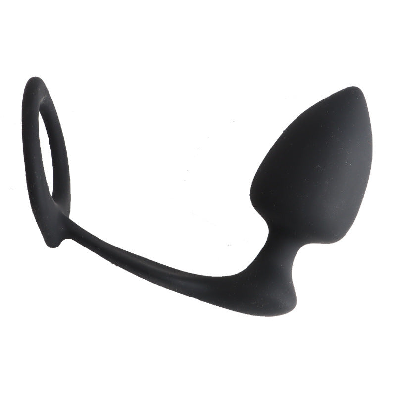 PLUG IT Silicone Plug with Cock Ring