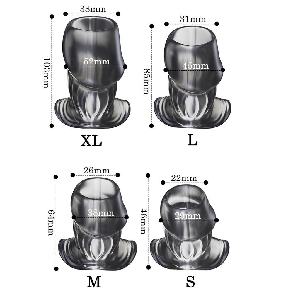 PLUG IT Rider Tunnel Plug Clear Small