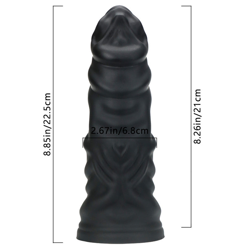 ruff GEAR Silicone Fantasy The Enemy Dildo 8.8 Inch