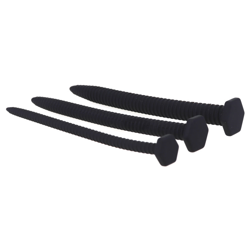 ruff GEAR Silicone Screw Penis Plug Kit