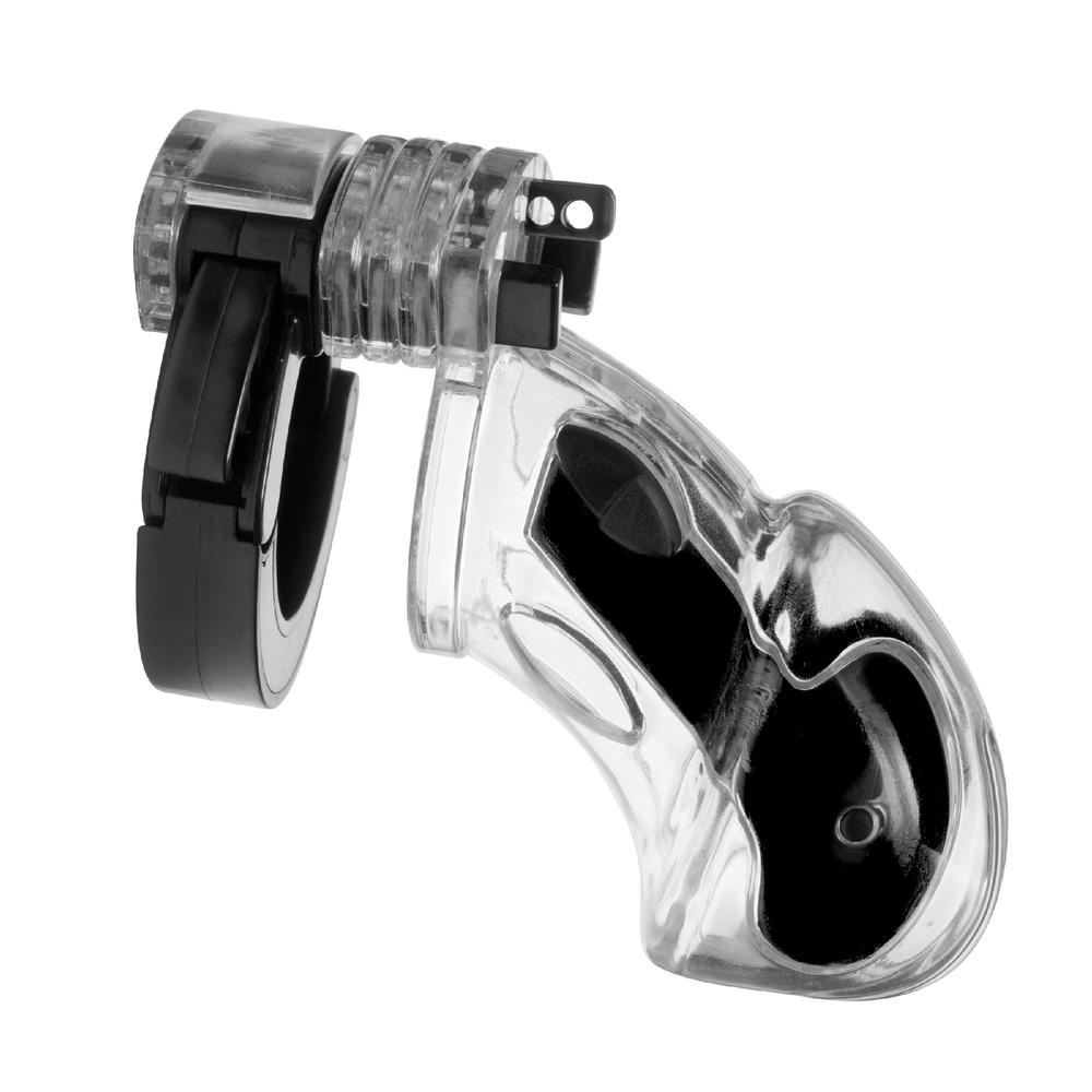 LOCK4D Electro Chastity Cage White