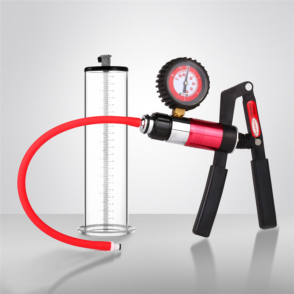 Endurance Pro Advanced Penis Pump with PSI Gauge 9 Inch x 2.25 Inch