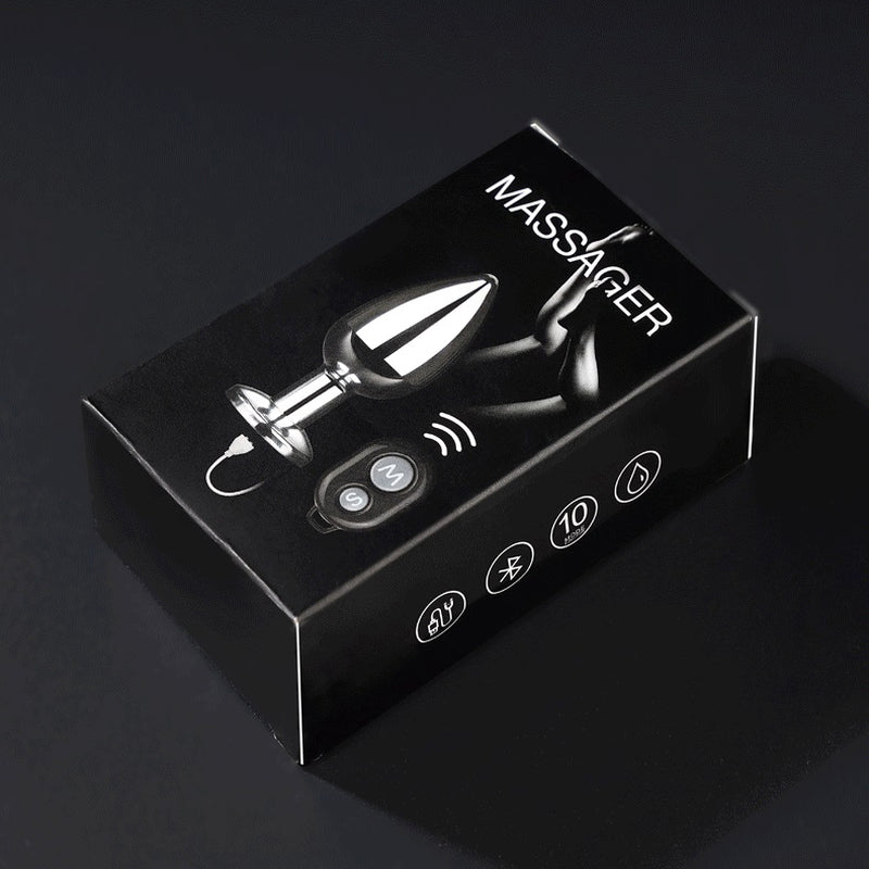 Command Stainless Steel Vibrating Butt Plug