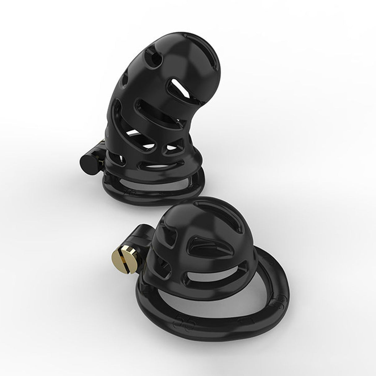 LOCK4D Muzzle Chastity Cock Cage Small