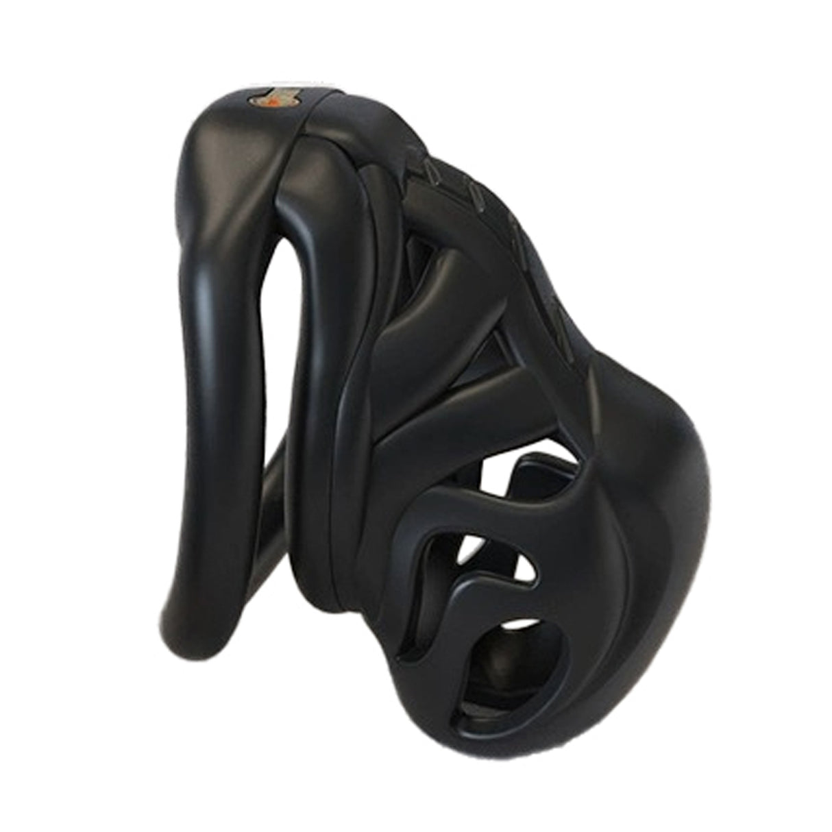 LOCK4D Xenomorph Bent Ring Chastity Cock Cage Small