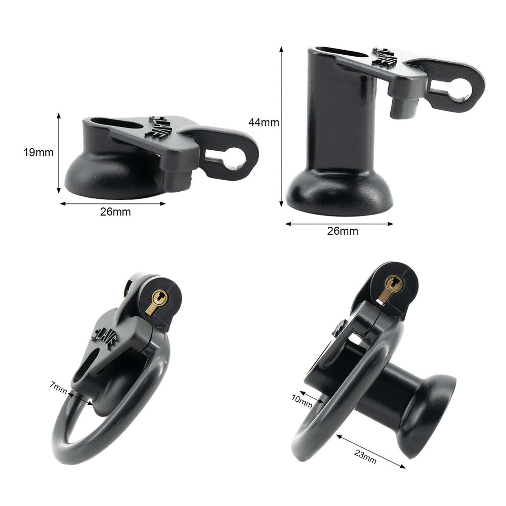 LOCK4D Slave Chastity Cock Cage Small