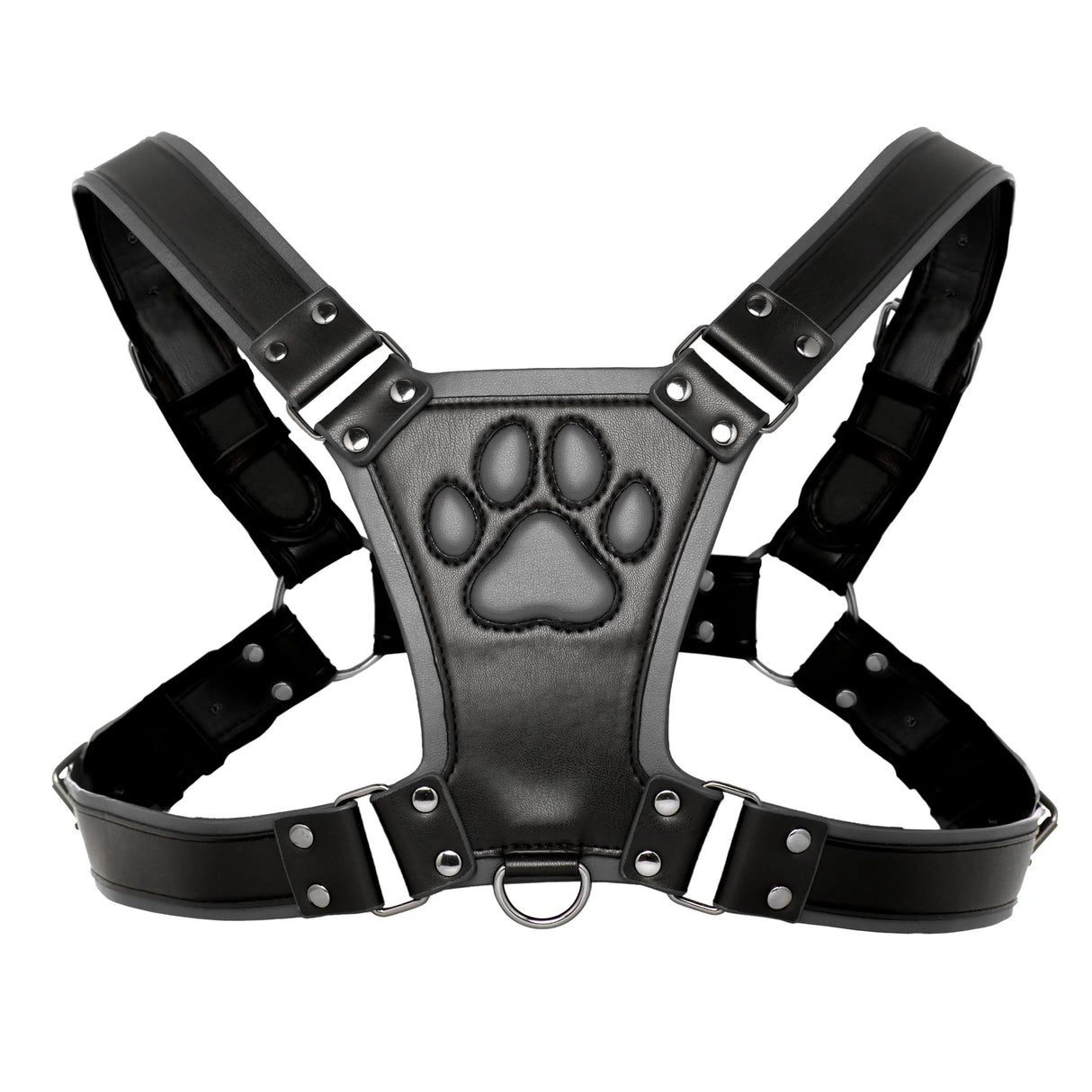 Master Series Alpha Pup Bulldog Harness Black