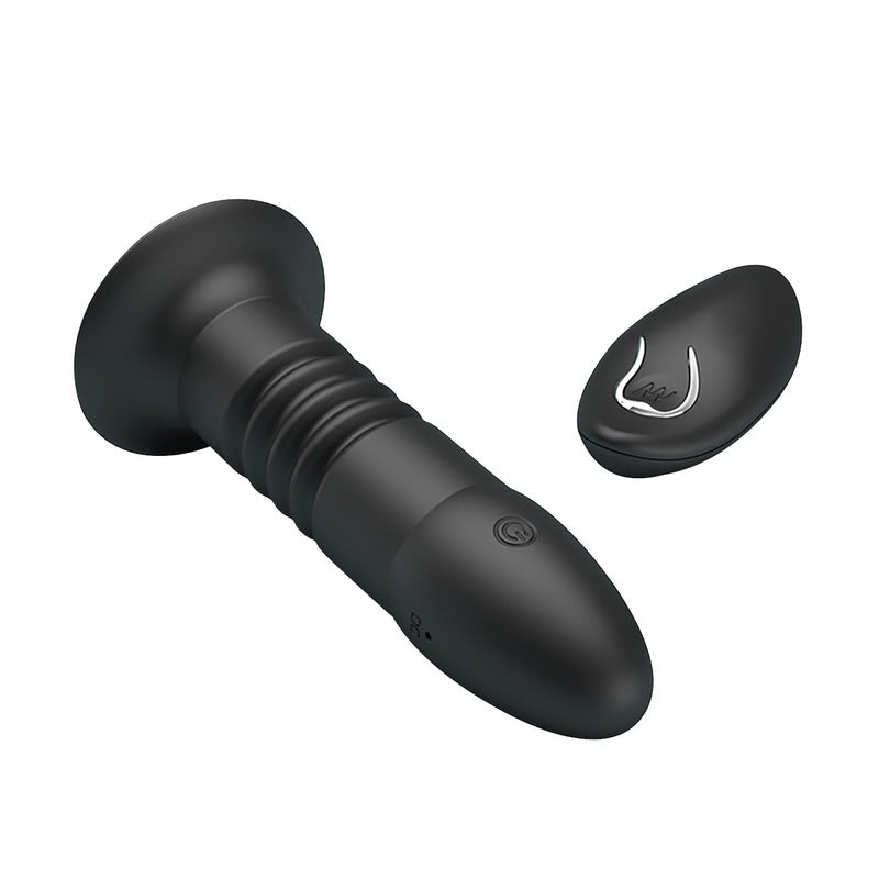 Mr Play Remote Thrusting Vibrating Anal Plug
