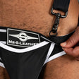 Mr S Leather Bold Colour All-Access Brief Black