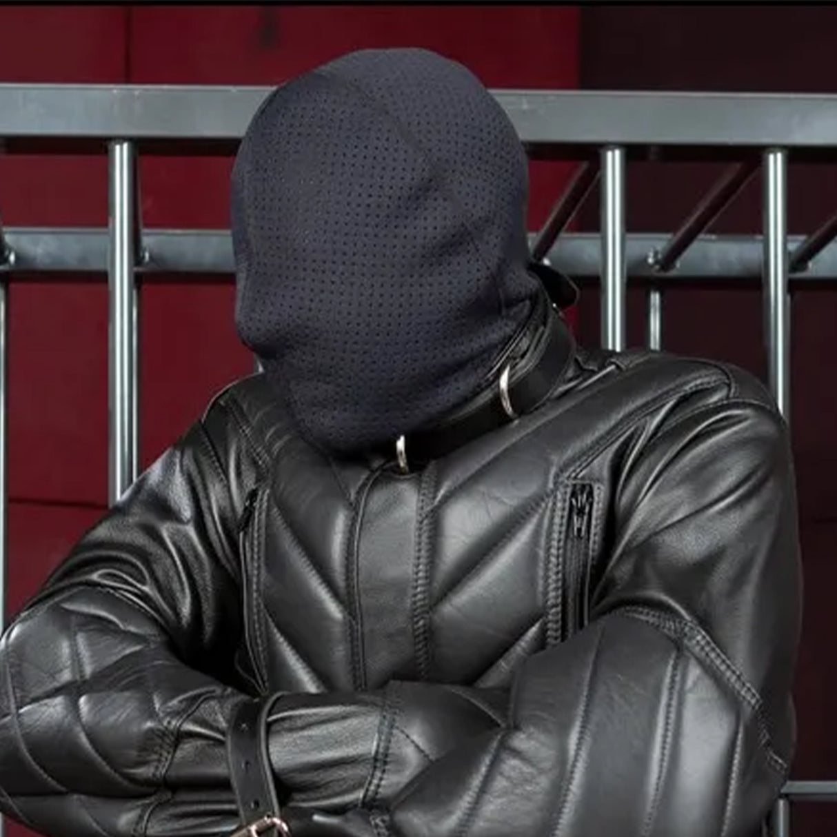 Mr S Leather Neo Air Mesh Anonymous Hood