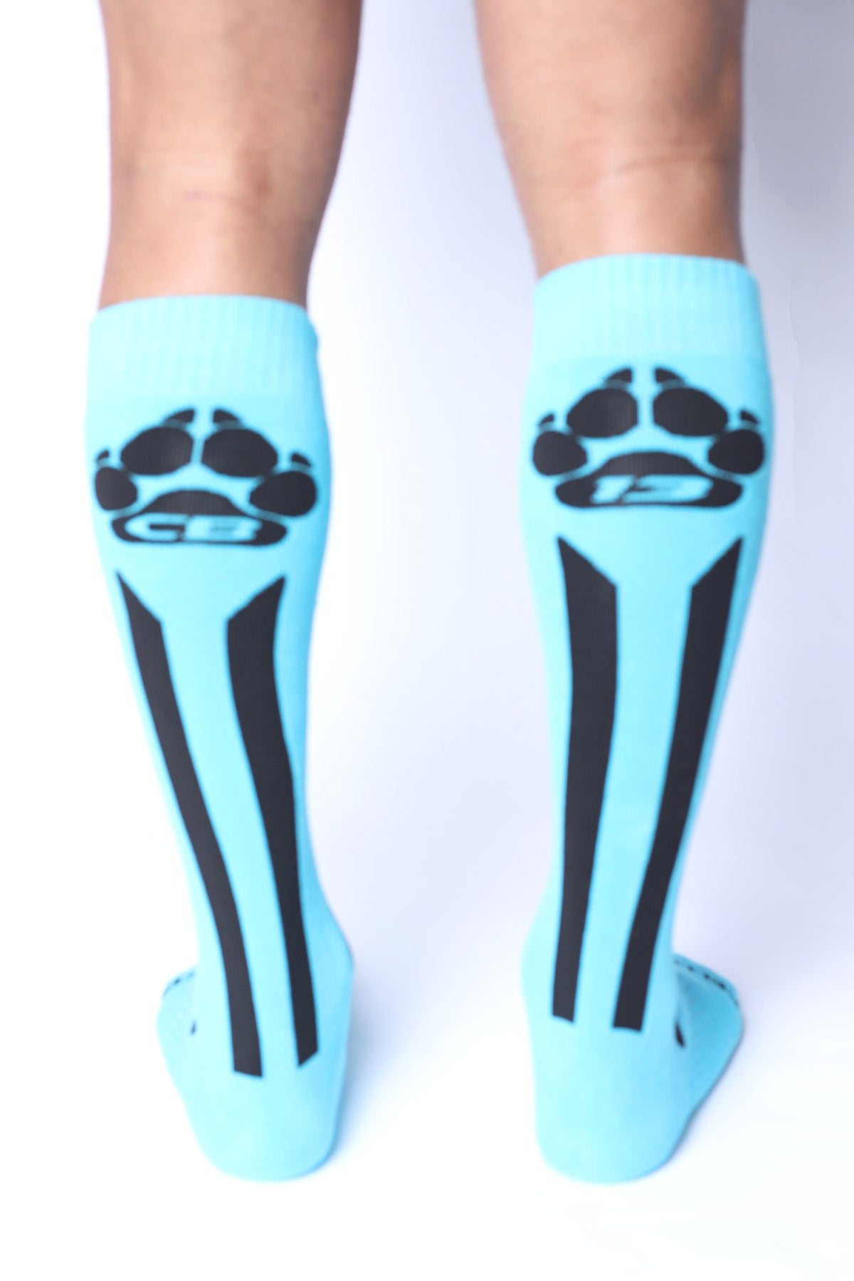 Cellblock 13 Muzzle Up Knee High Socks Turquoise