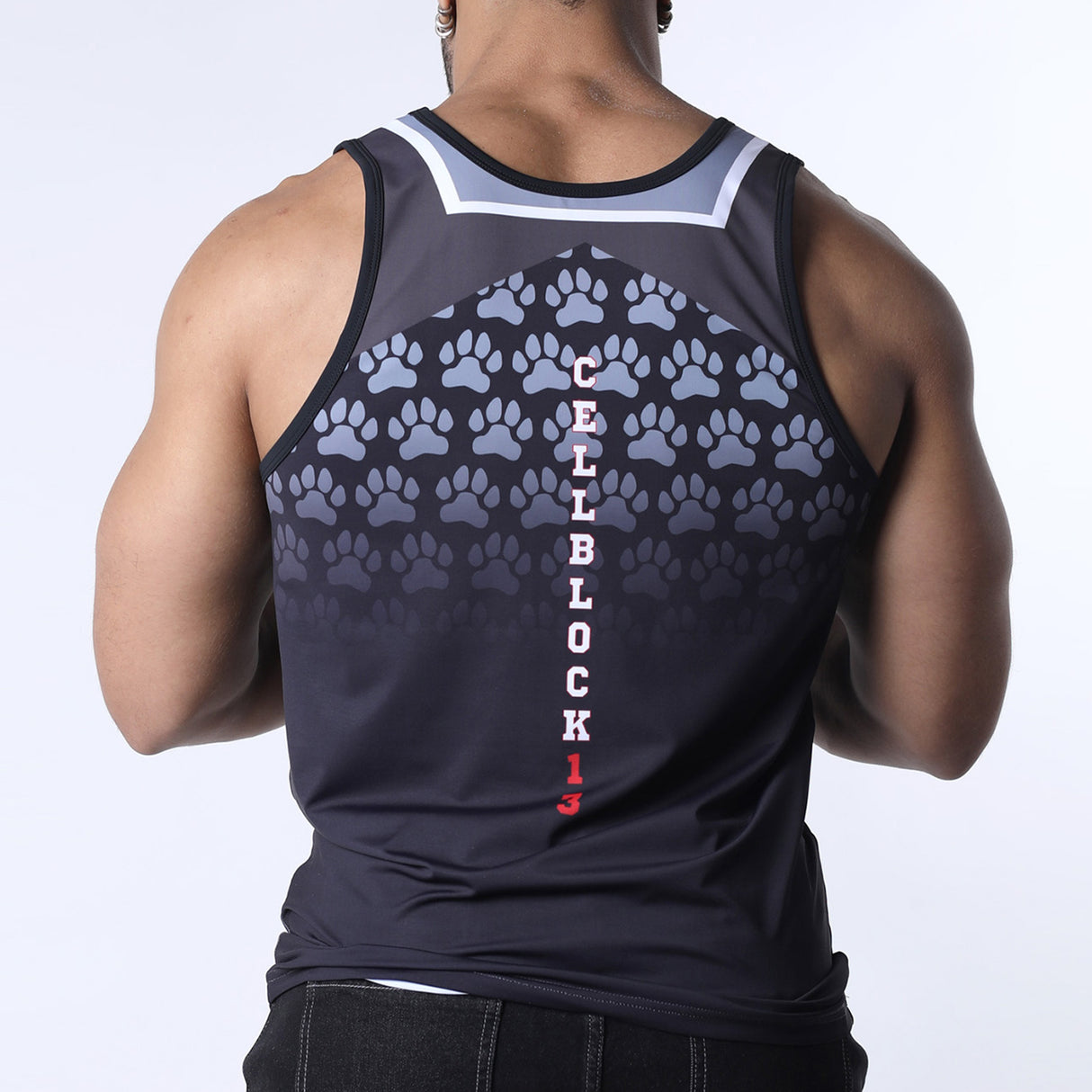 Cellblock 13 Muzzle Up Tank Top Grey