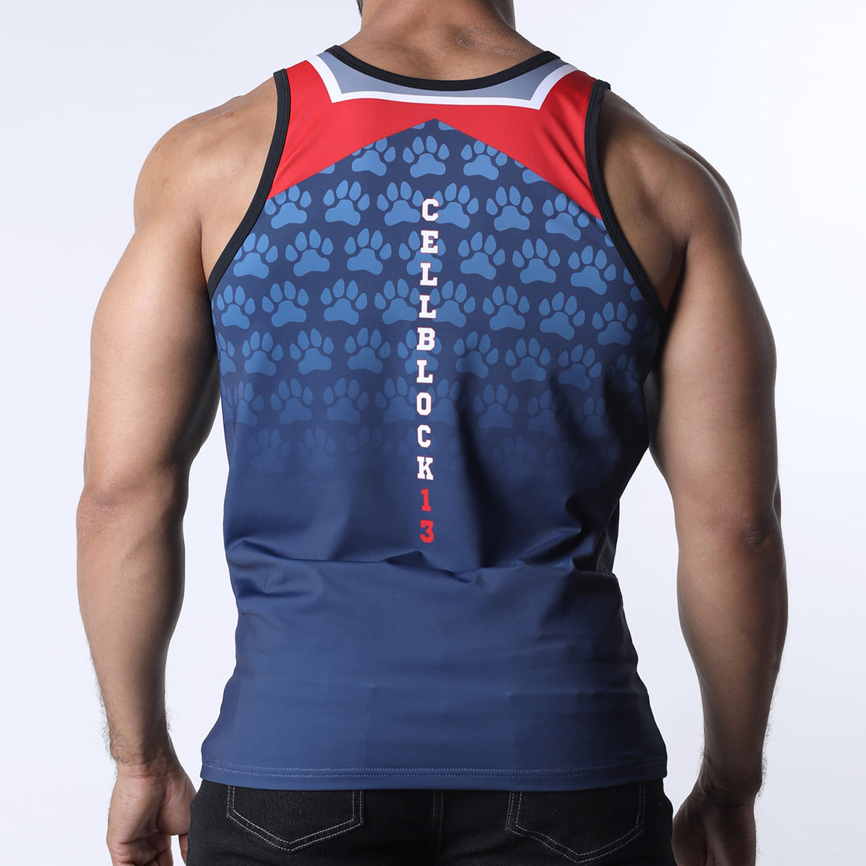 Cellblock 13 Muzzle Up Tank Top Blue