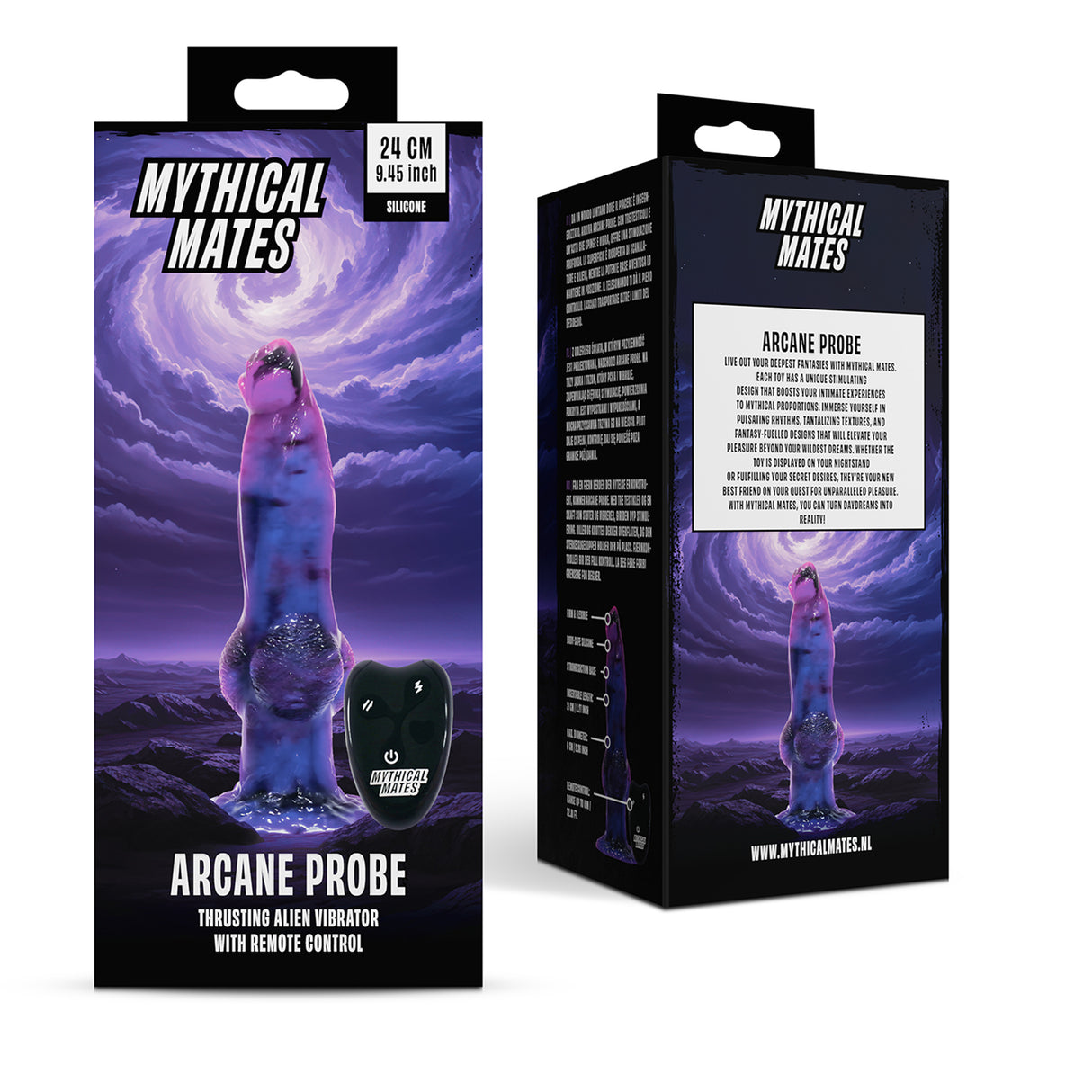 Mythical Mates Arcane Probe Thrusting with Remote 8.6 Inch
