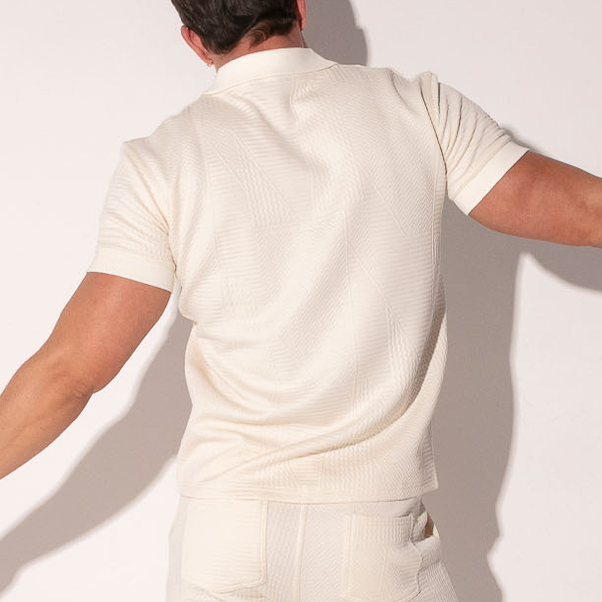 Code 22 Medley Polo Off White
