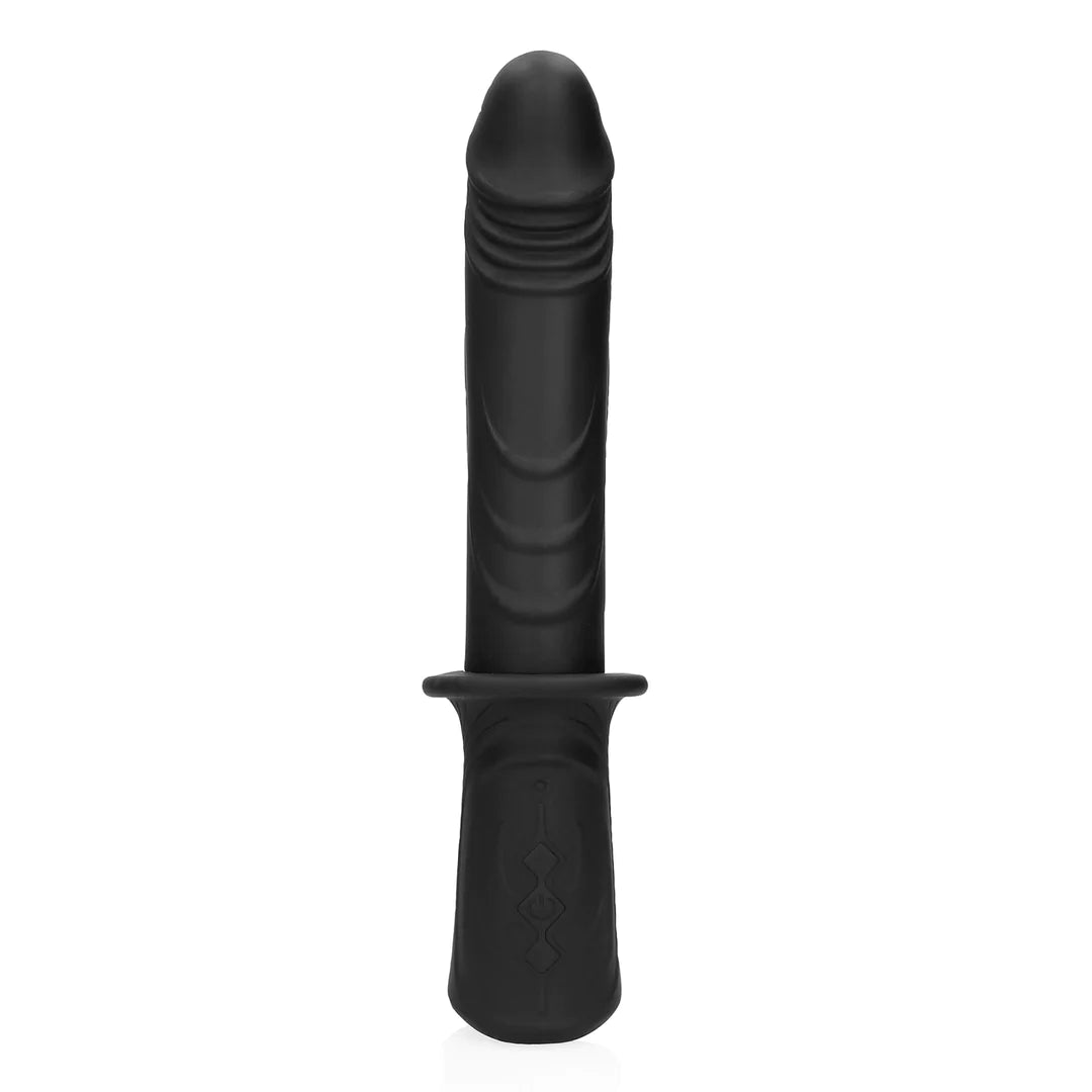 Ouch Handheld Silicone Vibrating Flexible Dildo 11 Inch