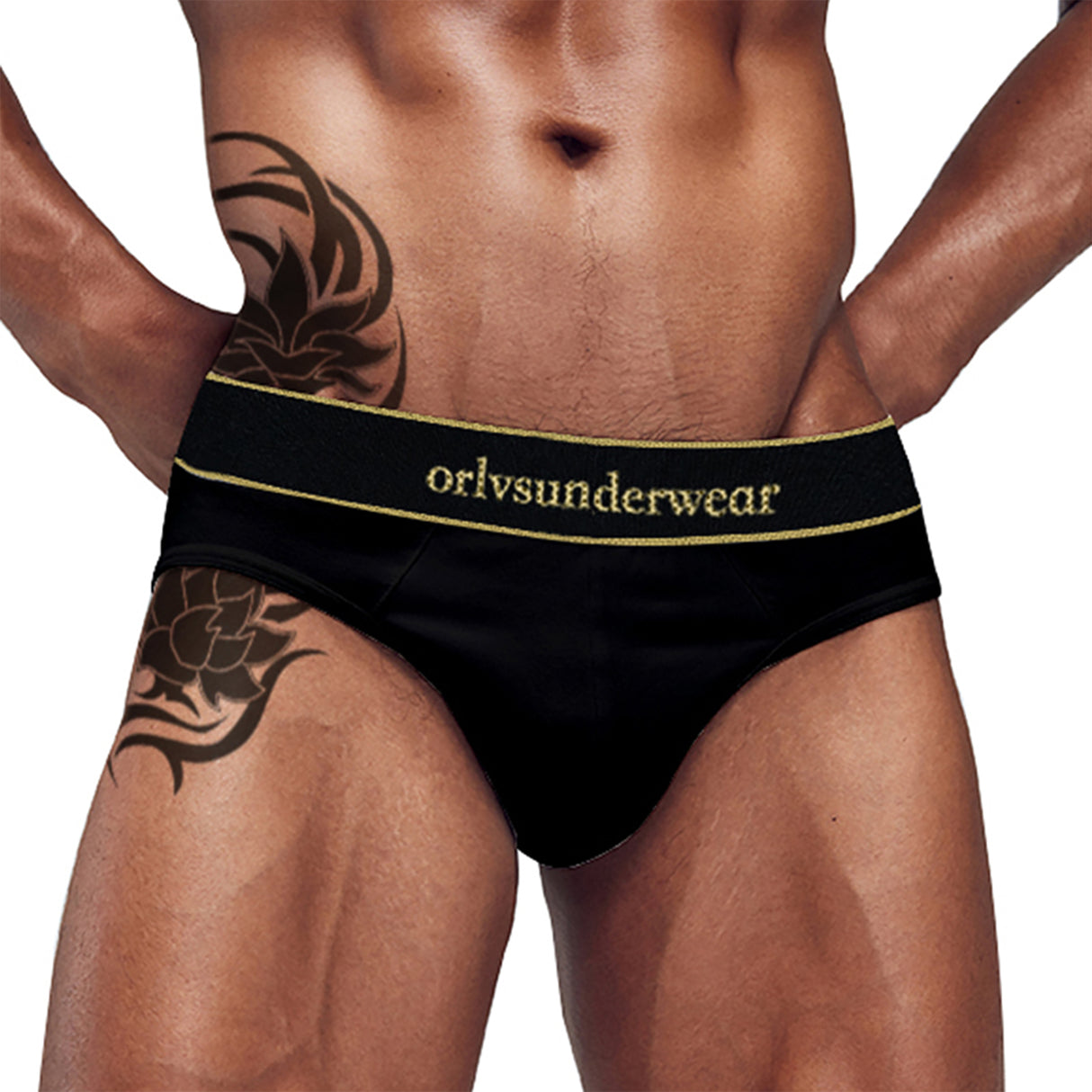 Orlus Austin Brief Black Gold