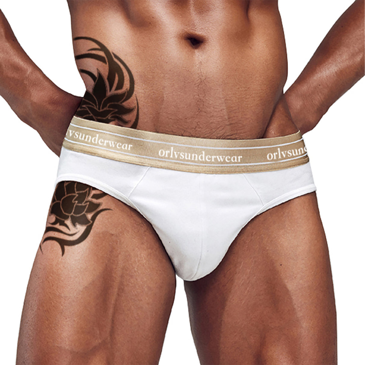 Orlus Austin Brief White Gold
